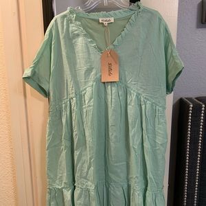 Mint Green Dress